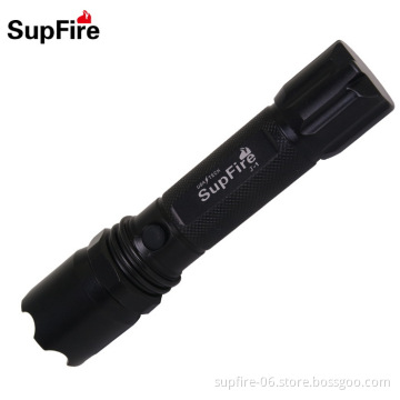 Quick direct charging tactical and searching LED flashlight SupFire J1